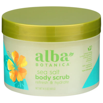 Alba Botanica Sea Salt Body Scrub (14.5 oz)